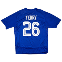 2005/06 Chelsea Home Football Shirt (XL) Umbro #26 Terry (Centenary) - Football Finery - FF300345