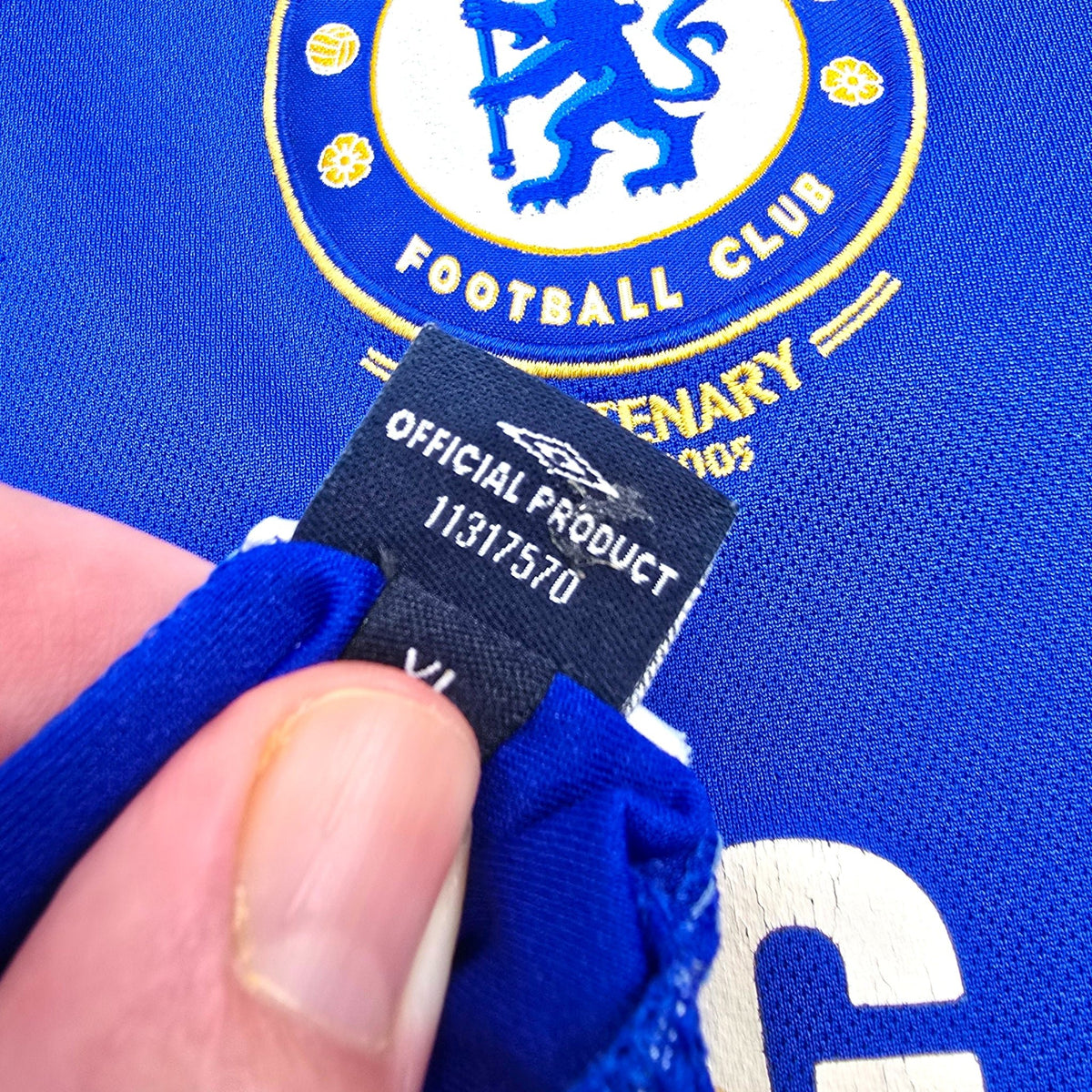 2005/06 Chelsea Home Football Shirt (XL) Umbro - Football Finery - FF306001