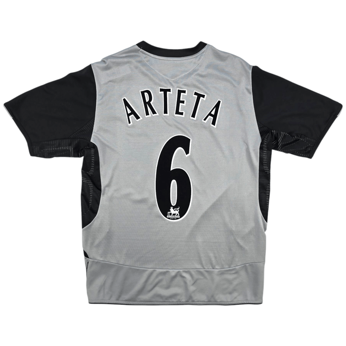 2005/06 Everton Away Football Shirt (L) Umbro #6 Arteta - Football Finery - FF300563