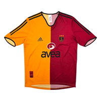 2005/06 Galatasaray Home Football Shirt (S) Adidas - Football Finery - FF203530A