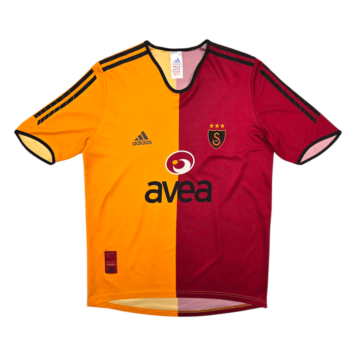 2005/06 Galatasaray Home Football Shirt (S) Adidas - Football Finery - FF203530A