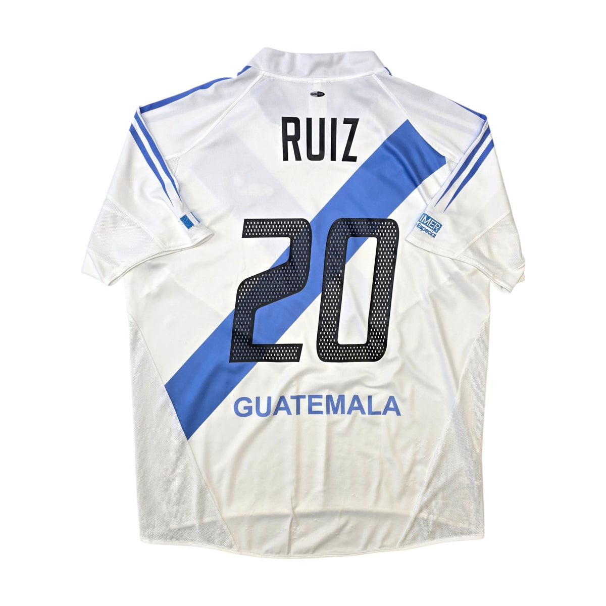 2005/06 Guatemala Home Football Shirt (XL) Adidas 20 Ruiz - Football Finery - FF306319C