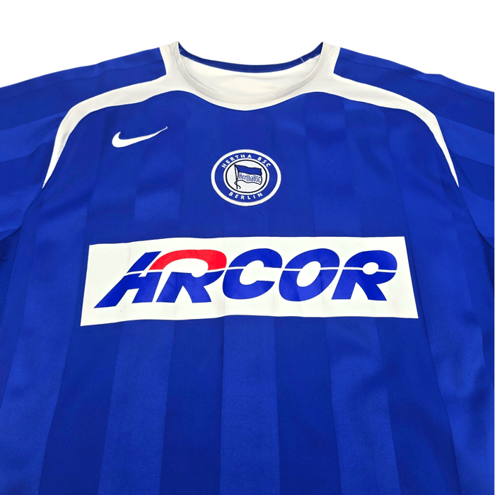 2005/06 Hertha Berlin Home Football Shirt (M) Nike - Football Finery - FF303182