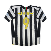 2005/06 Juventus Home Football Shirt (XL) Nike 9 Ibrahimovic - Football Finery - FF302270