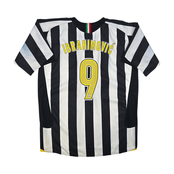2005/06 Juventus Home Football Shirt (XL) Nike 9 Ibrahimovic - Football Finery - FF302270
