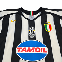 2005/06 Juventus Home Football Shirt (XL) Nike 9 Ibrahimovic - Football Finery - FF302270