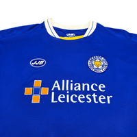 2005/06 Leicester City Home Football Shirt (L) JJB 9 Dublin - Football Finery - FF302727