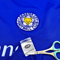 2005/06 Leicester City Home Football Shirt (L) JJB 9 Dublin - Football Finery - FF302727