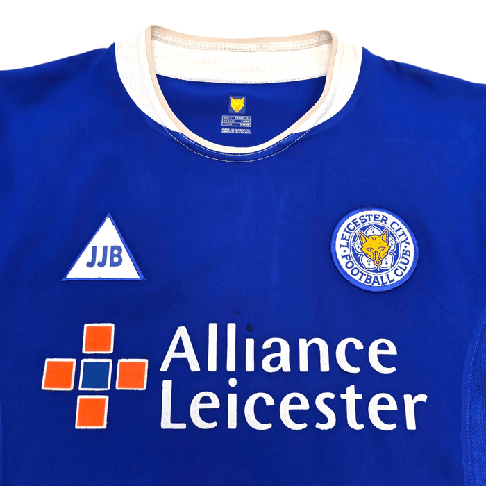 2005/06 Leicester City Home Football Shirt (S) JJB - Football Finery - FF301478