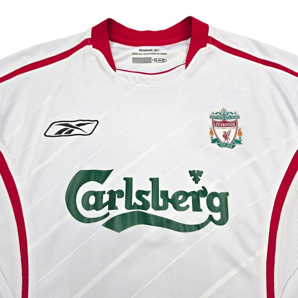 2005/06 Liverpool Away Football Shirt (M) Reebok 15 Crouch - Football Finery - FF304893
