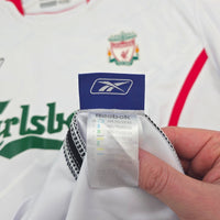 2005/06 Liverpool Away Football Shirt (M) Reebok 15 Crouch - Football Finery - FF304893