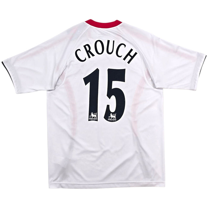 2005/06 Liverpool Away Football Shirt (M) Reebok 15 Crouch - Football Finery - FF304893