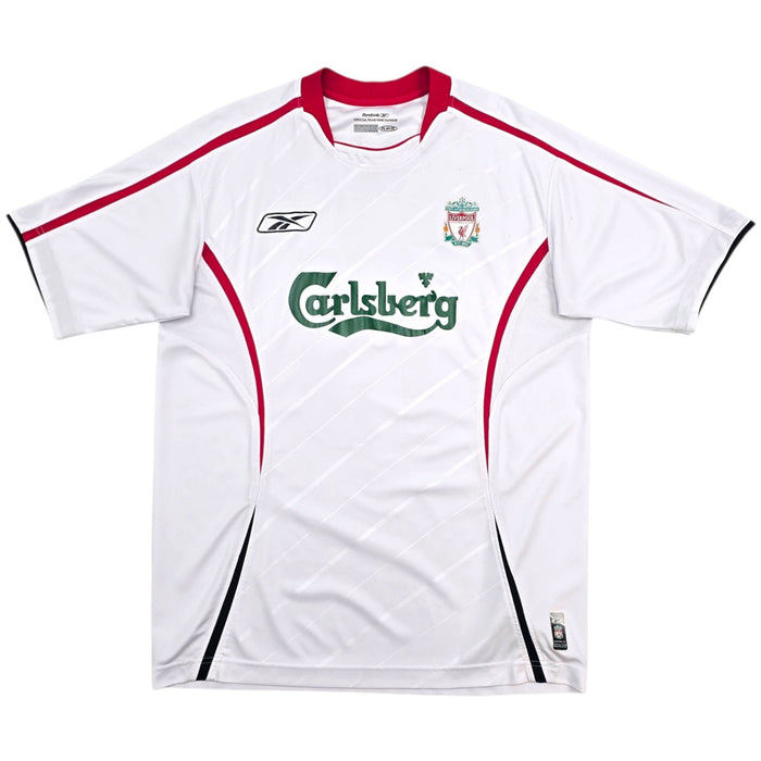 2005/06 Liverpool Away Football Shirt (M) Reebok 15 Crouch - Football Finery - FF304893