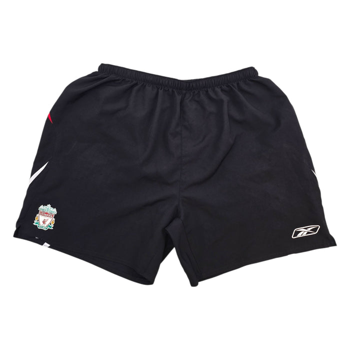 2005/06 Liverpool Football Shorts (M) Reebok | Away - Football Finery - SS10019