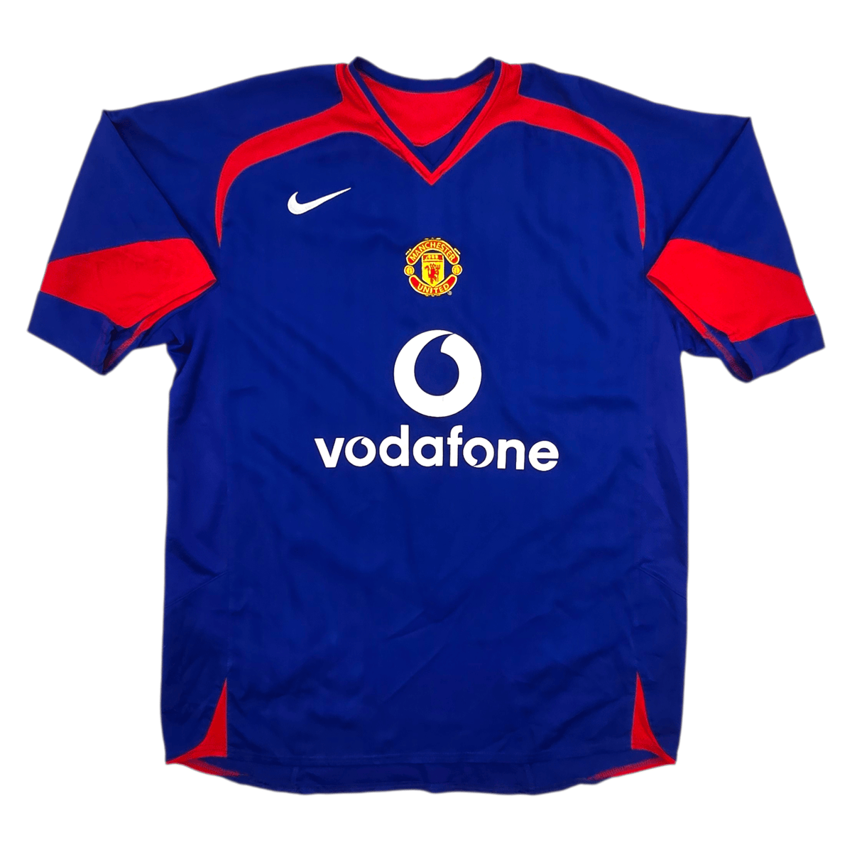 2005/06 Manchester United Away Football Shirt (L) Nike 7 Ronaldo - Football Finery - FF303518