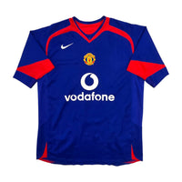 2005/06 Manchester United Away Football Shirt (L) Nike 8 Rooney - Football Finery - FF305991