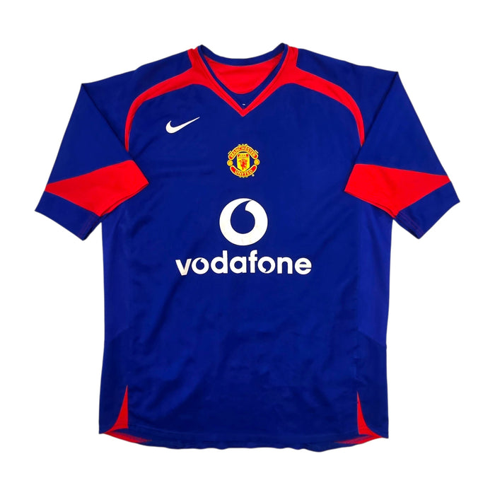2005/06 Manchester United Away Football Shirt (L) Nike 8 Rooney - Football Finery - FF305991