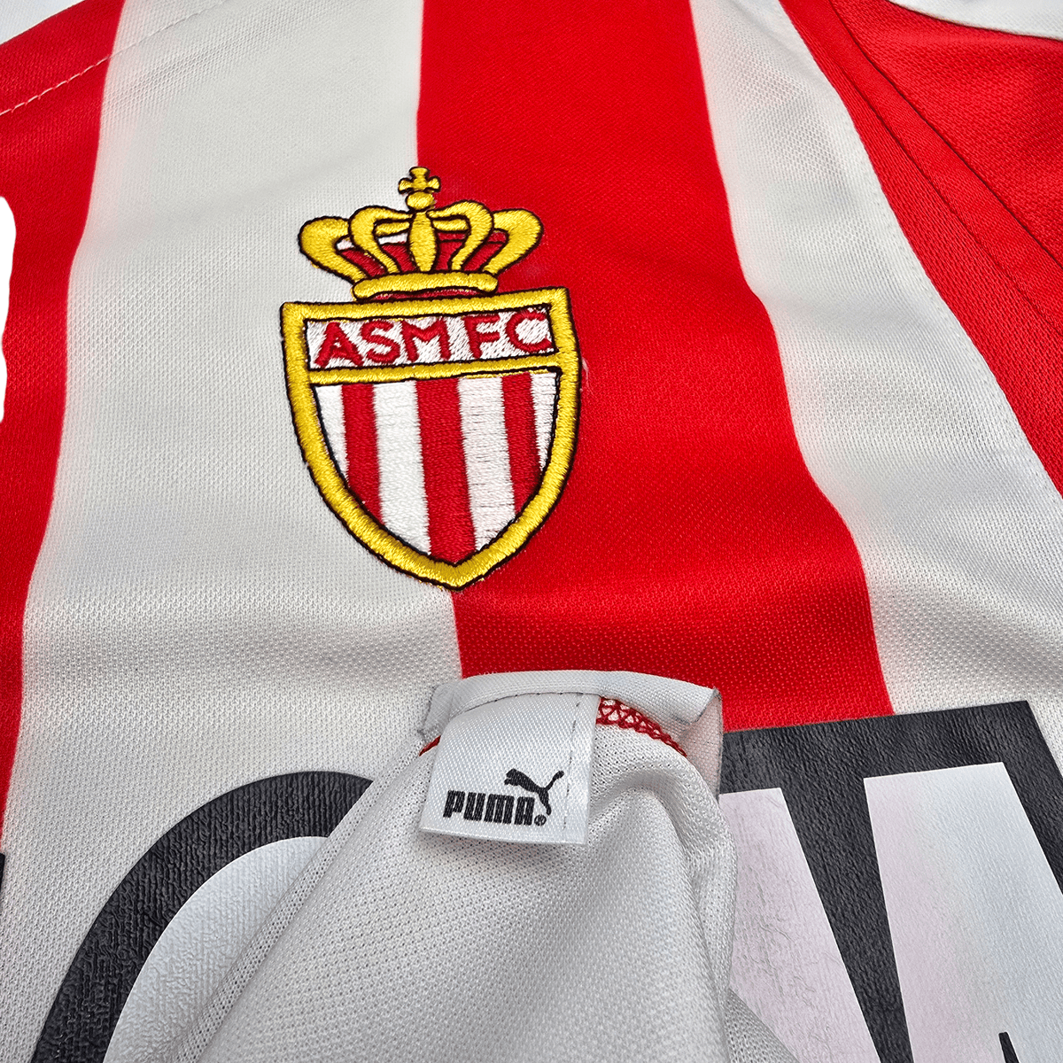 2005/06 Monaco Home Football Shirt (M) Puma (European) - Football Finery - FF303481