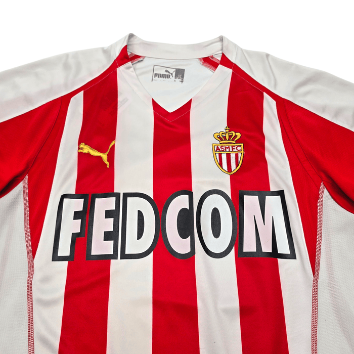 2005/06 Monaco Home Football Shirt (M) Puma (European) - Football Finery - FF303481