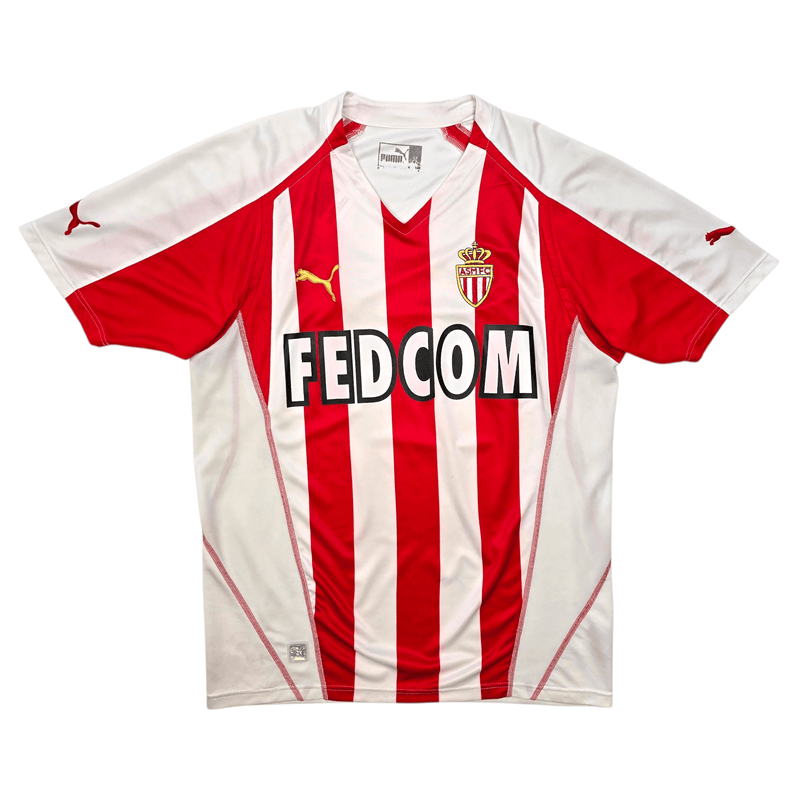 2005/06 Monaco Home Football Shirt (M) Puma (European) - Football Finery - FF303481