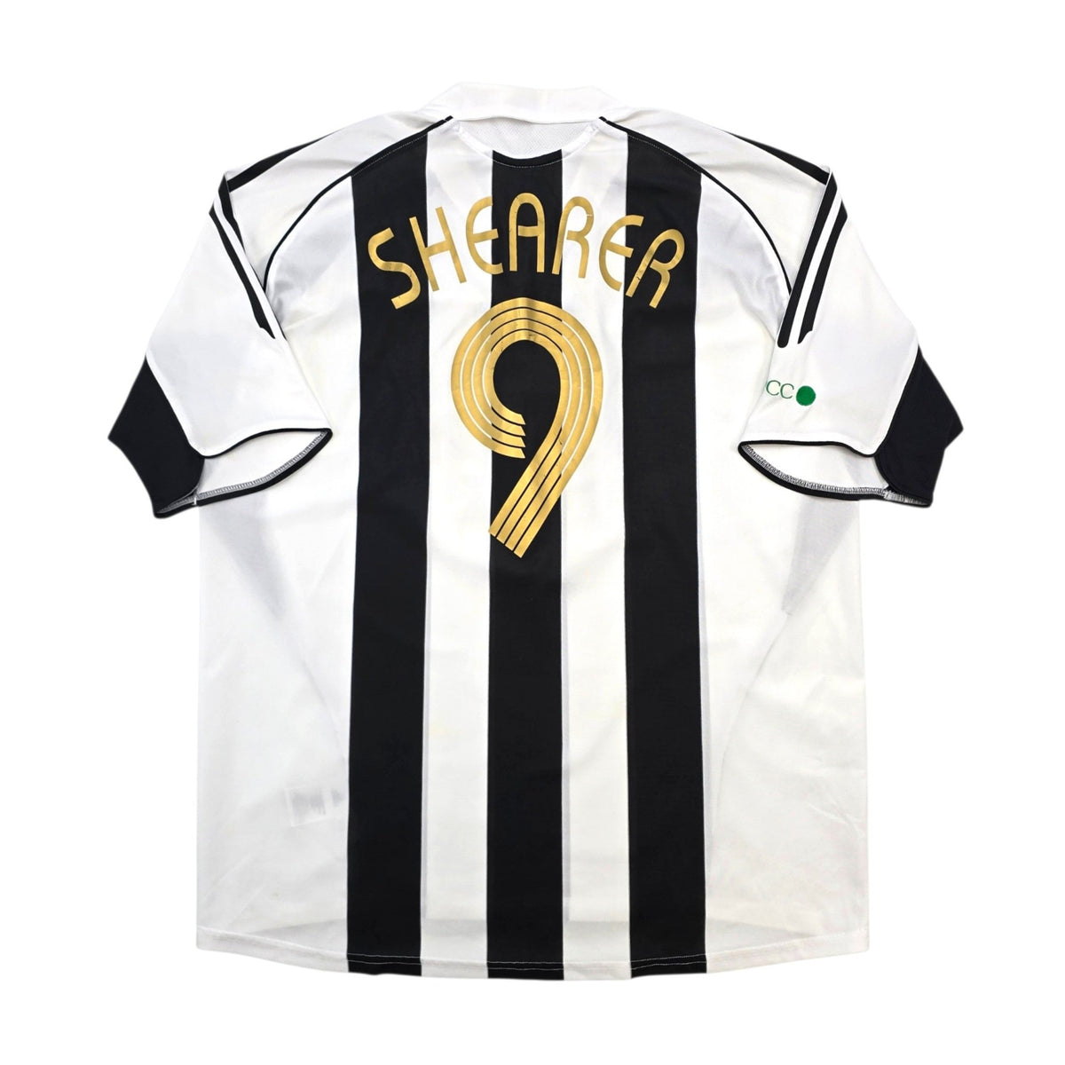 2005/06 Newcastle United Home Football Shirt (XL) Adidas #9 Shearer (Testimonial) - Football Finery - FF307131