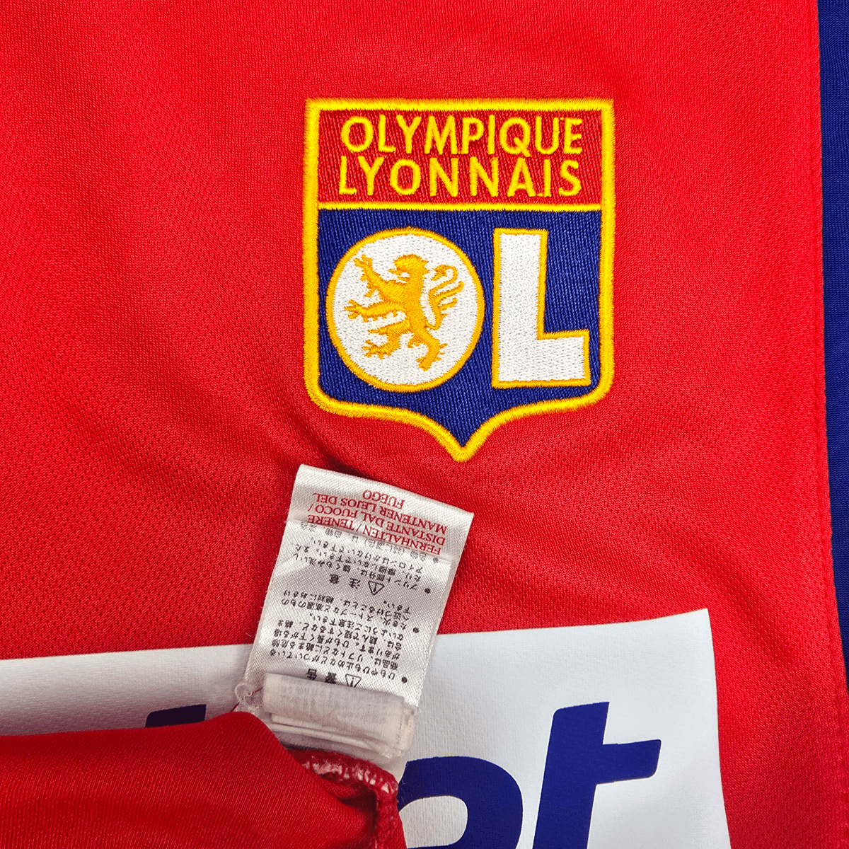 2005/06 Olympique Lyonnais Away Football Shirt (M) Umbro 8 Juninho - Football Finery - FF301128