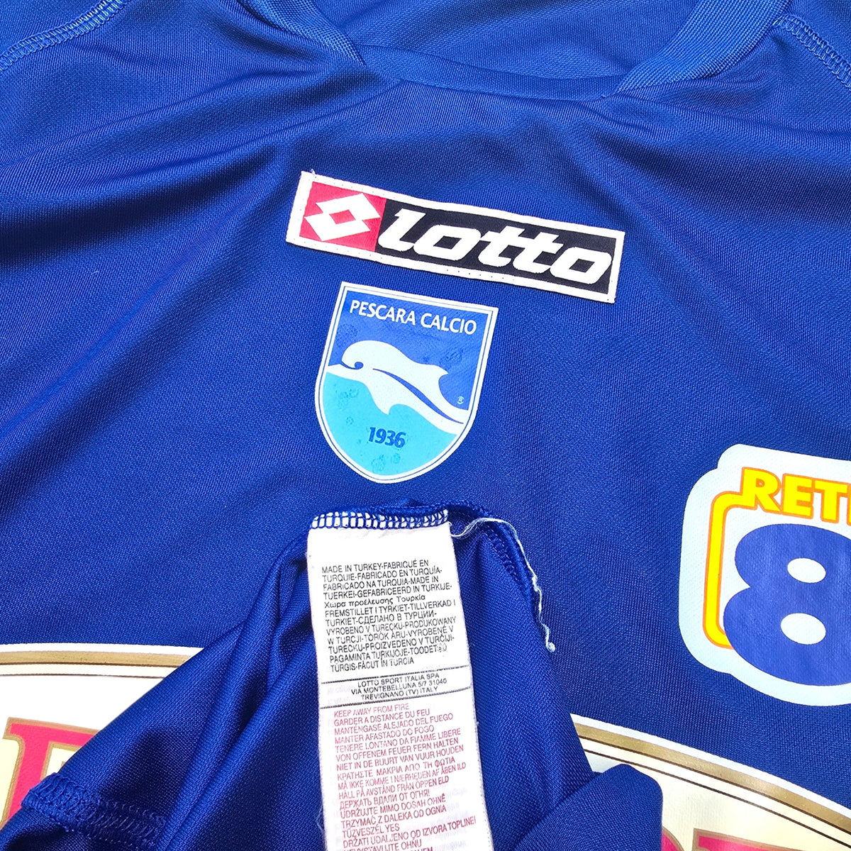 2005/06 Pescara Third Football Shirt (XL) Pescara - Football Finery - FF305660