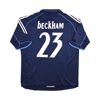 2005/06 Real Madrid Away Football Shirt (L) Adidas 23 Beckham - Football Finery - FF303099