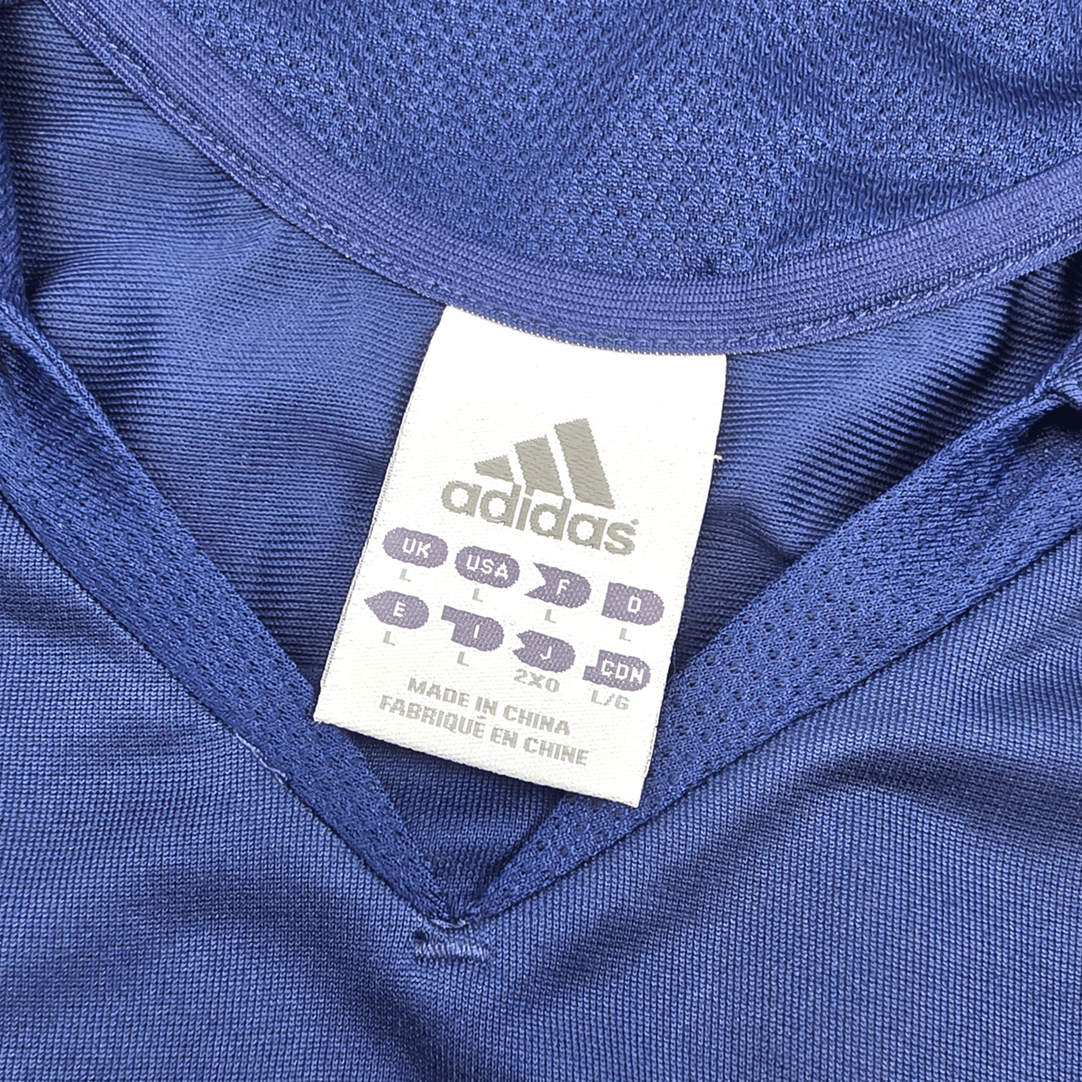 2005/06 Real Madrid Away Football Shirt (L) Adidas 23 Beckham - Football Finery - FF303099