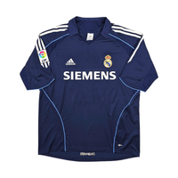 2005/06 Real Madrid Away Football Shirt (L) Adidas 23 Beckham - Football Finery - FF303099