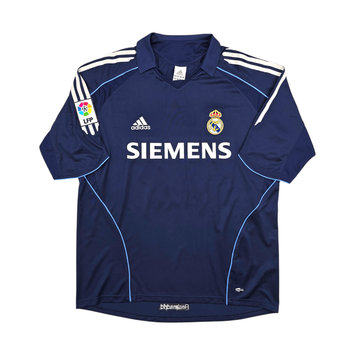 2005/06 Real Madrid Away Football Shirt (L) Adidas 23 Beckham - Football Finery - FF303099