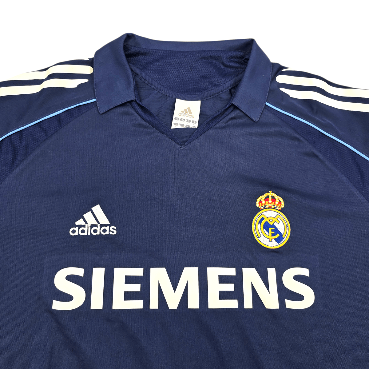 2005/06 Real Madrid Away Football Shirt (L) Adidas 23 Beckham - Football Finery - FF303099