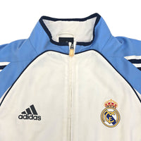 2005/06 Real Madrid Tracksuit Top (M) Adidas - Football Finery - FF204273