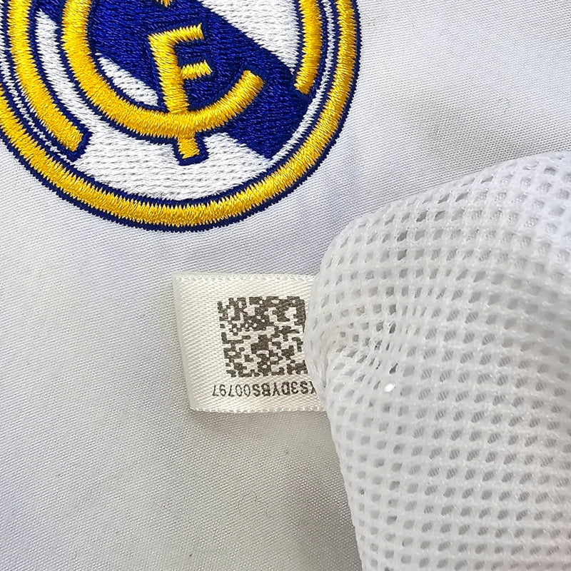 2005/06 Real Madrid Tracksuit Top (M) Adidas - Football Finery - FF204273