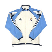 2005/06 Real Madrid Tracksuit Top (M) Adidas - Football Finery - FF204273