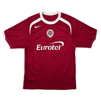 2005/06 Sparta Prague Home Football Shirt (S) Nike 8 Poborsky - Football Finery - FF303053
