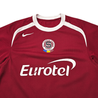 2005/06 Sparta Prague Home Football Shirt (S) Nike 8 Poborsky - Football Finery - FF303053