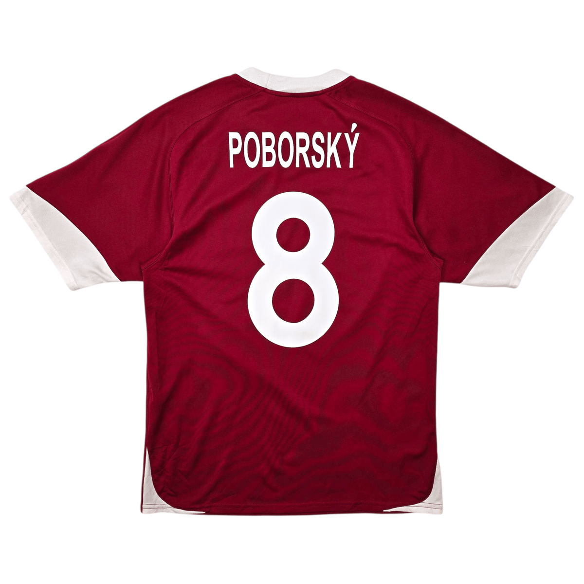 2005/06 Sparta Prague Home Football Shirt (S) Nike 8 Poborsky - Football Finery - FF303053
