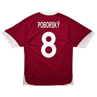2005/06 Sparta Prague Home Football Shirt (S) Nike 8 Poborsky - Football Finery - FF303053