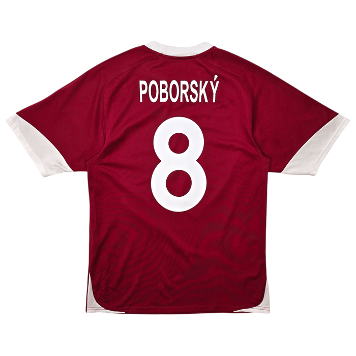 2005/06 Sparta Prague Home Football Shirt (S) Nike 8 Poborsky - Football Finery - FF303053