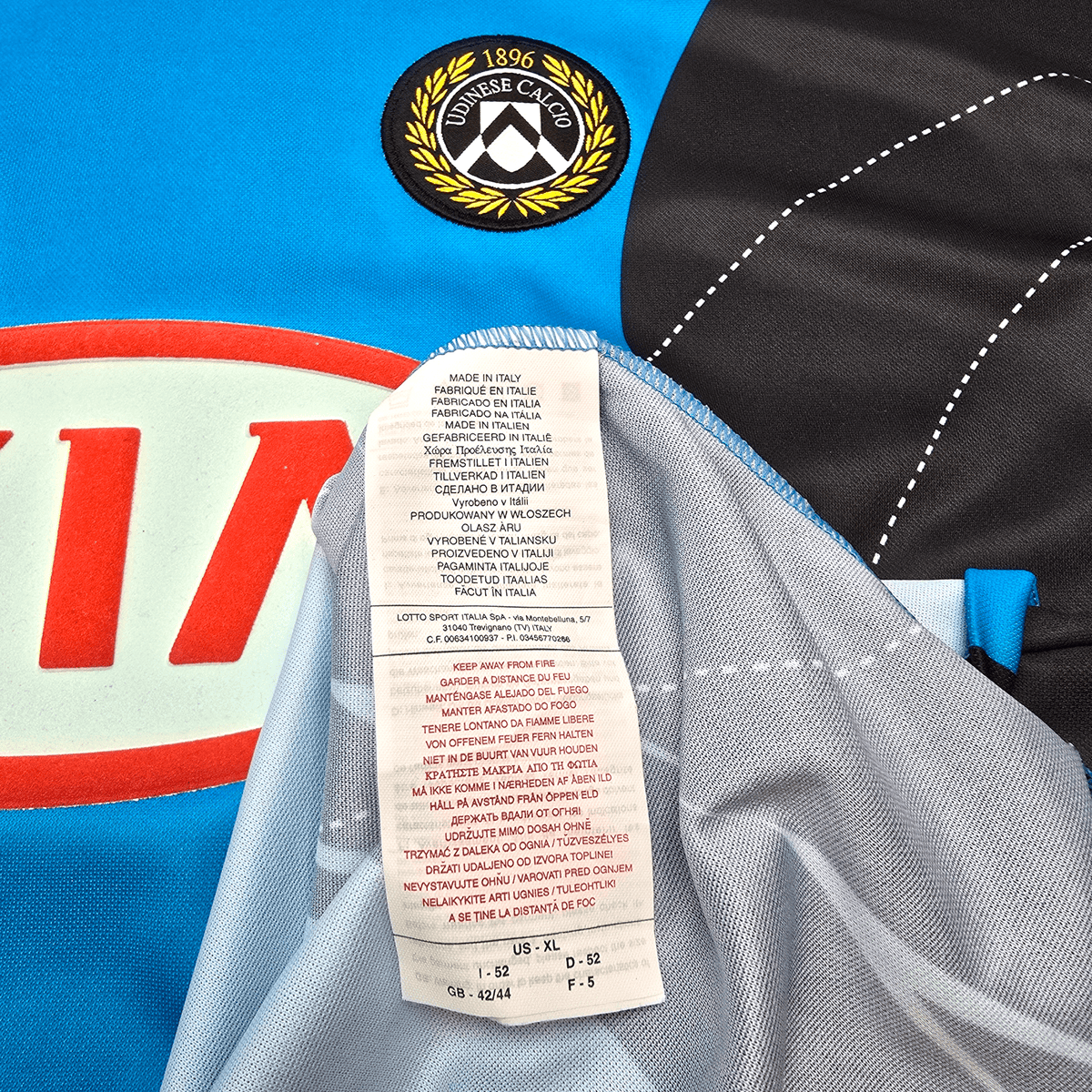 2005/06 Udinese Third Football Shirt (XL) Lotto (BNWTs) - Football Finery - FF303181