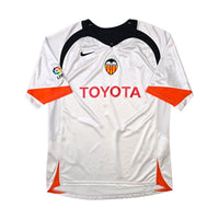 2005/06 Valencia Home Football Shirt (L) Nike 7 David Villa - Football Finery - FF305988