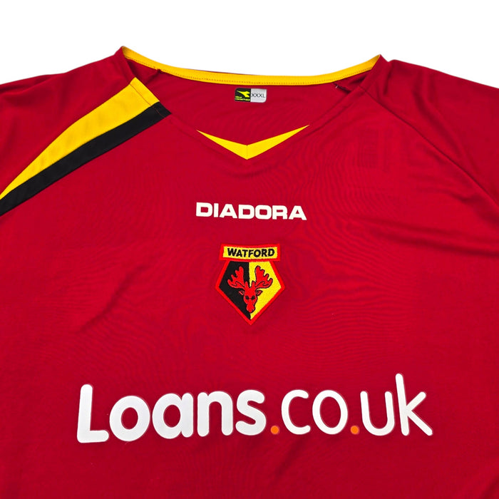 2005/06 Watford Away Football Shirt (3XL) Diadora (BNWTs) - Football Finery - FF307621