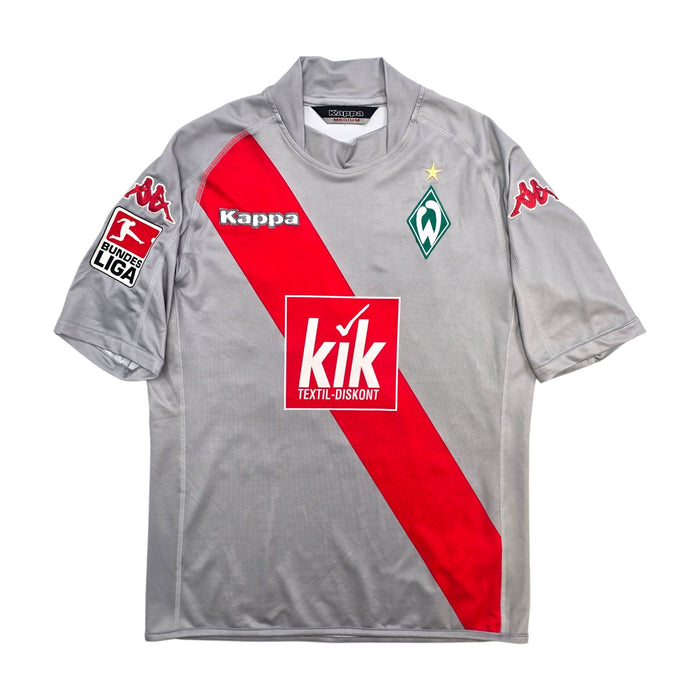 2005/06 Werder Bremen Away Football Shirt (M) Kappa 20 Jensen - Football Finery - FF304116