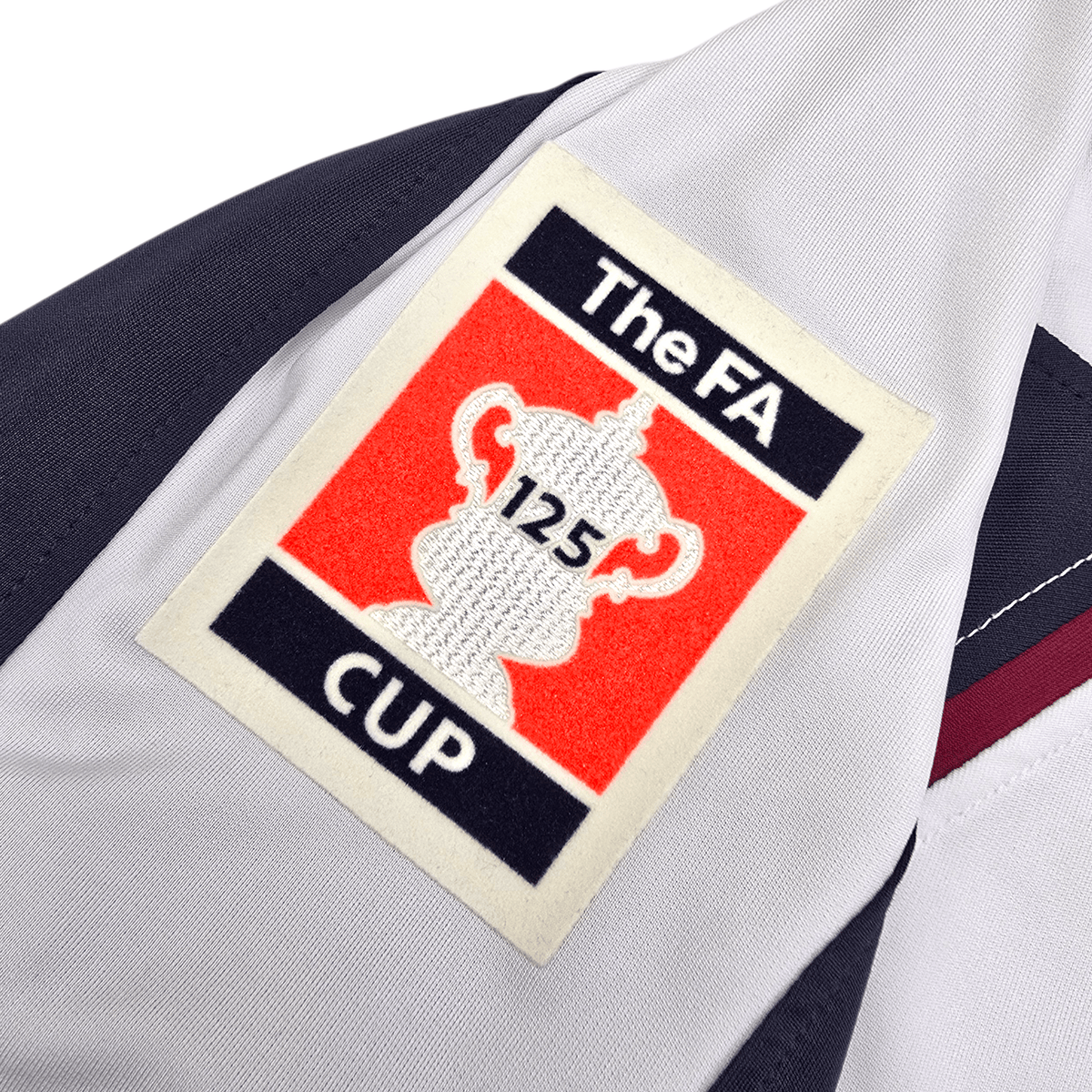 2005/06 West Ham United Away Football Shirt (L) Reebok 8 Sheringham (FA Cup) - Football Finery - FF303724