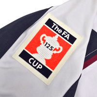 2005/06 West Ham United Away Football Shirt (L) Reebok 8 Sheringham (FA Cup) - Football Finery - FF303724