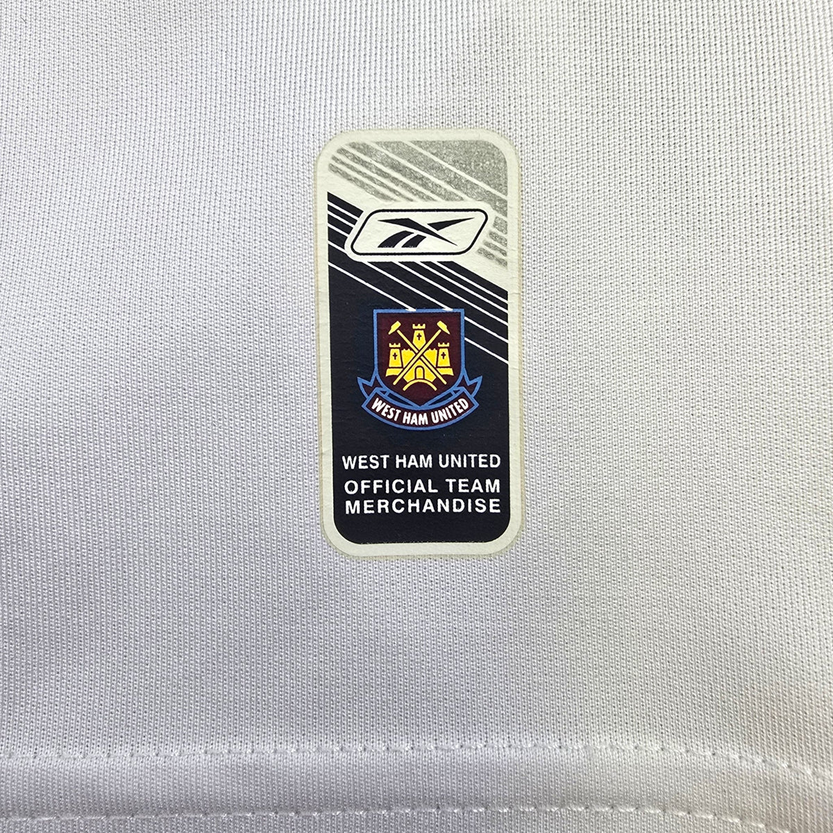 2005/06 West Ham United Away Football Shirt (XL) Reebok 9 Ashton - Football Finery - FF306085