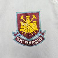 2005/06 West Ham United Away Football Shirt (XL) Reebok 9 Ashton - Football Finery - FF306085