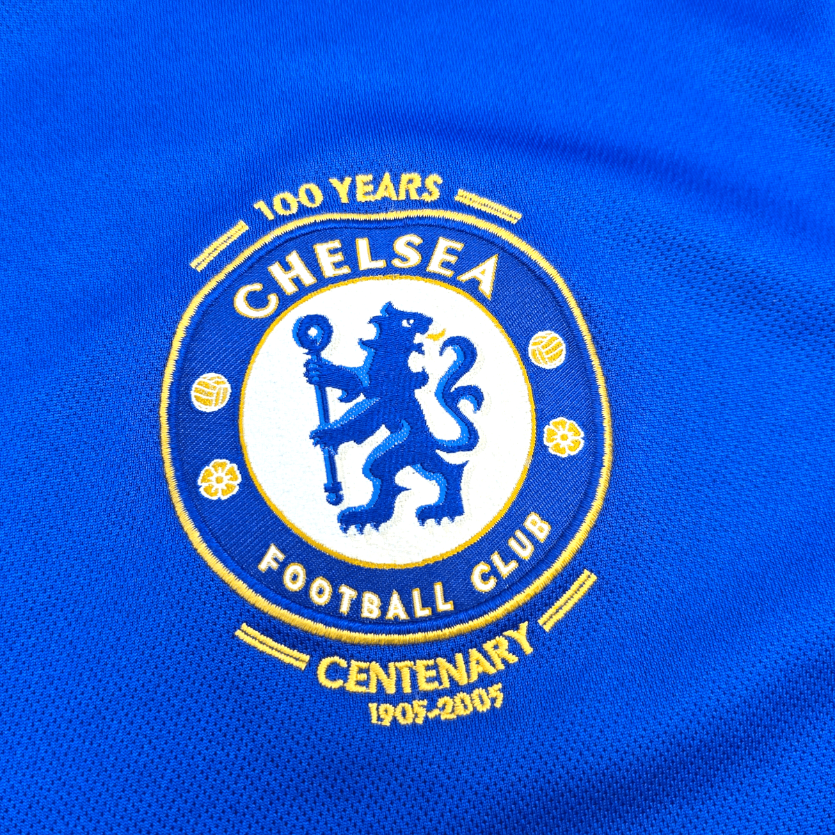 2005/07 Chelsea Home Football Shirt (M) Umbro 8 Lampard (Centenary) - Football Finery - FF305100