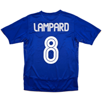 2005/07 Chelsea Home Football Shirt (M) Umbro 8 Lampard (Centenary) - Football Finery - FF305100